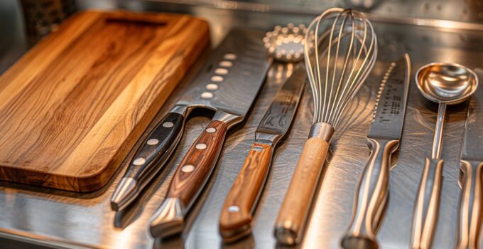 Ustensiles de cuisine professionnels pour des recettes dignes d’un chef