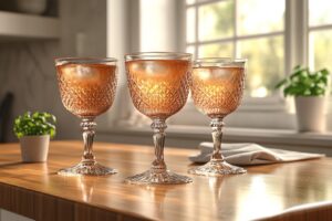 Les verres à cocktail qui apportent une touche d’élégance à votre cuisine