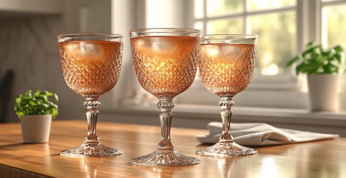 Les verres à cocktail qui apportent une touche d’élégance à votre cuisine
