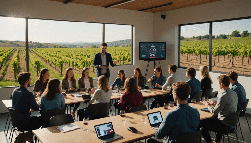 découvrez comment les technologies digitales transforment la formation œnologique, en offrant de nouvelles méthodes d’apprentissage, des expériences interactives et un accès élargi au savoir viticole.