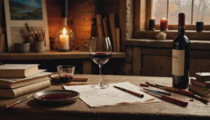 découvrez comment la dégustation de vin rouge peut stimuler la créativité. entre plaisir sensoriel et élan artistique, plongez dans l’exploration du lien entre vin et inspiration.