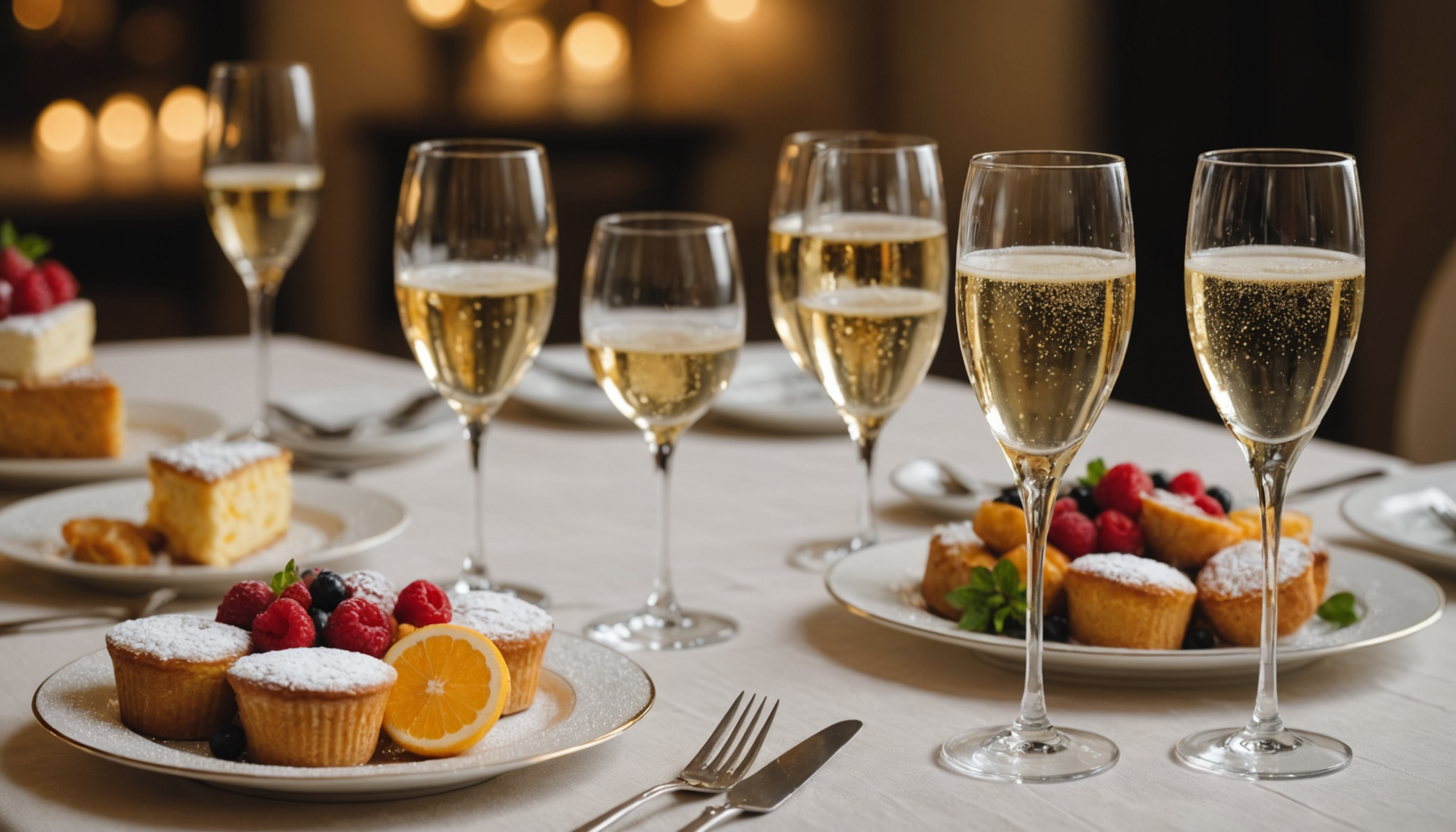 découvrez nos conseils pour réussir l'accord parfait entre le champagne et le dessert. astuces, suggestions de desserts et types de champagnes pour sublimer vos fins de repas.