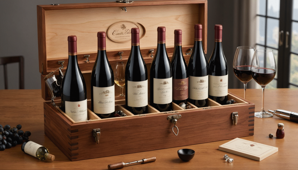 découvrez notre sélection des meilleurs coffrets cadeaux pour amateurs de vin : idées originales, bouteilles d’exception et accessoires indispensables pour faire plaisir aux passionnés de vin.