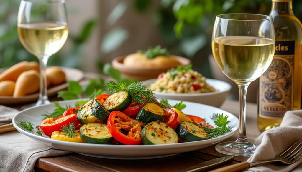découvrez quel vin accorder avec un repas végétarien équilibré. nos conseils pour choisir la bouteille idéale qui sublimera vos plats sans viande et apportera harmonie et saveurs à votre table !