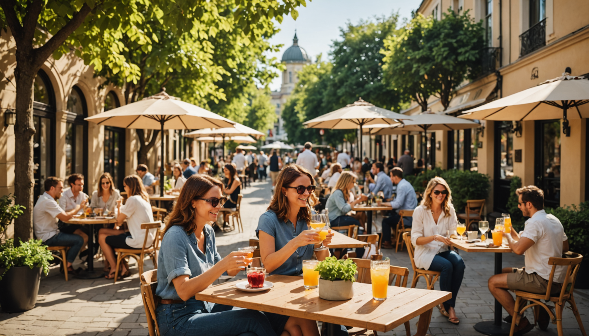 profitez des apéros au soleil avec nos meilleures adresses de terrasses et happy hours. détente et convivialité garanties !
