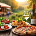 découvrez l'alliance parfaite entre la richesse de la gastronomie italienne et l'élégance des vins français pour une expérience culinaire inoubliable.