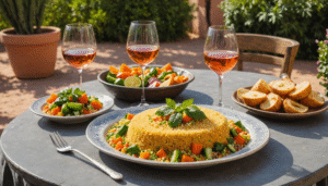 découvrez les accords parfaits entre mets traditionnels marocains et vins locaux pour un voyage gustatif authentique au cœur du maroc des saveurs.