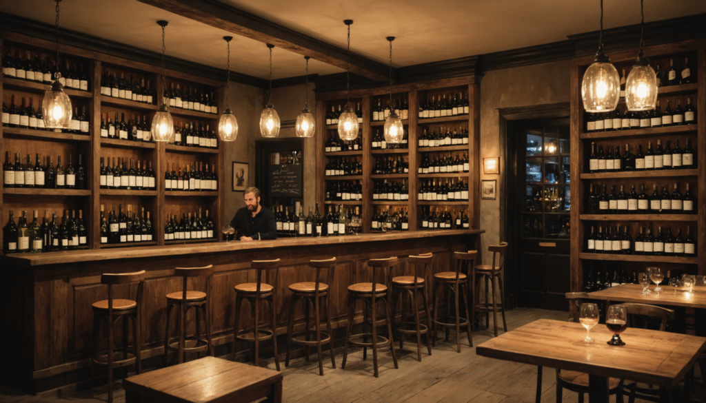 découvrez des bouteilles de caractère et des accords exquis pour une dégustation unique au cœur de la capitale.