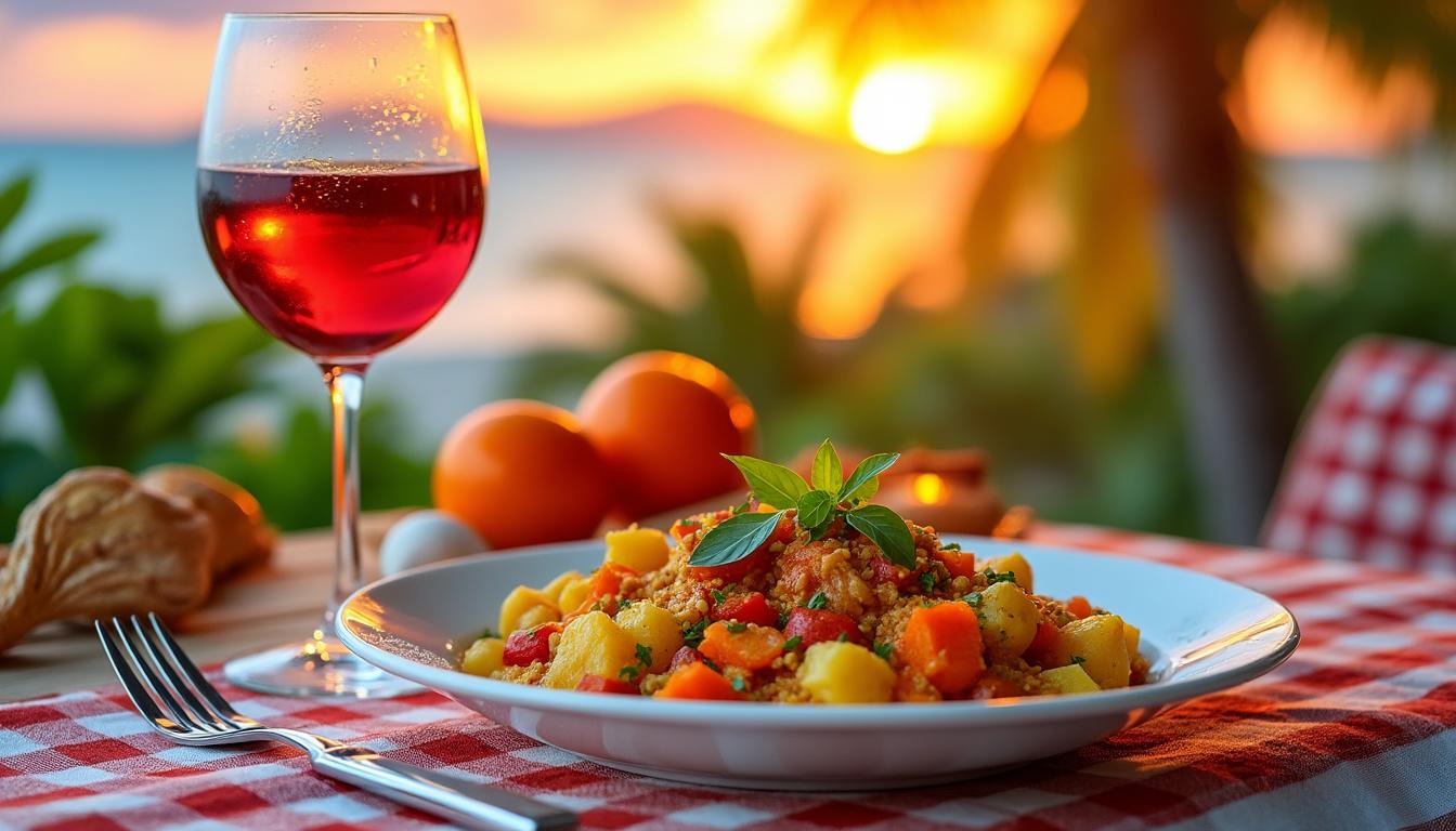 découvrez les délices des spécialités créoles et apprenez à les sublimer grâce aux accords parfaits avec les vins doux.