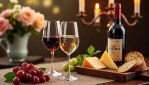 découvrez notre sélection des vins parfaits pour sublimer votre dîner romantique et créer une ambiance inoubliable.