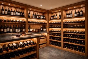 découvrez comment sublimer votre cave à vin grâce à l'éclairage led philips hue et des étagères en chêne massif, alliant élégance et fonctionnalité pour mettre en valeur vos bouteilles.