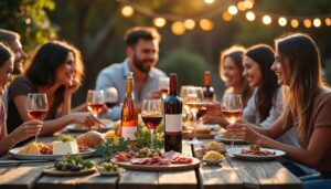 découvrez notre sélection de vins festifs parfaits pour un apéritif entre amis, alliant convivialité et saveurs délicates pour des moments inoubliables.