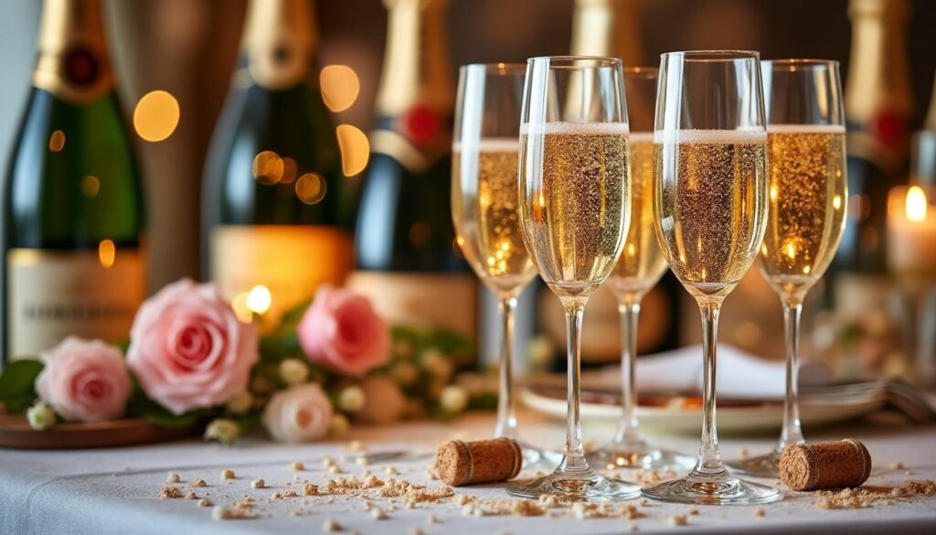découvrez notre sélection de vins pétillants parfaits pour célébrer vos grandes occasions avec élégance et saveur.